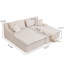 Fauteuil-lit rembourré Chaise longue-489547255