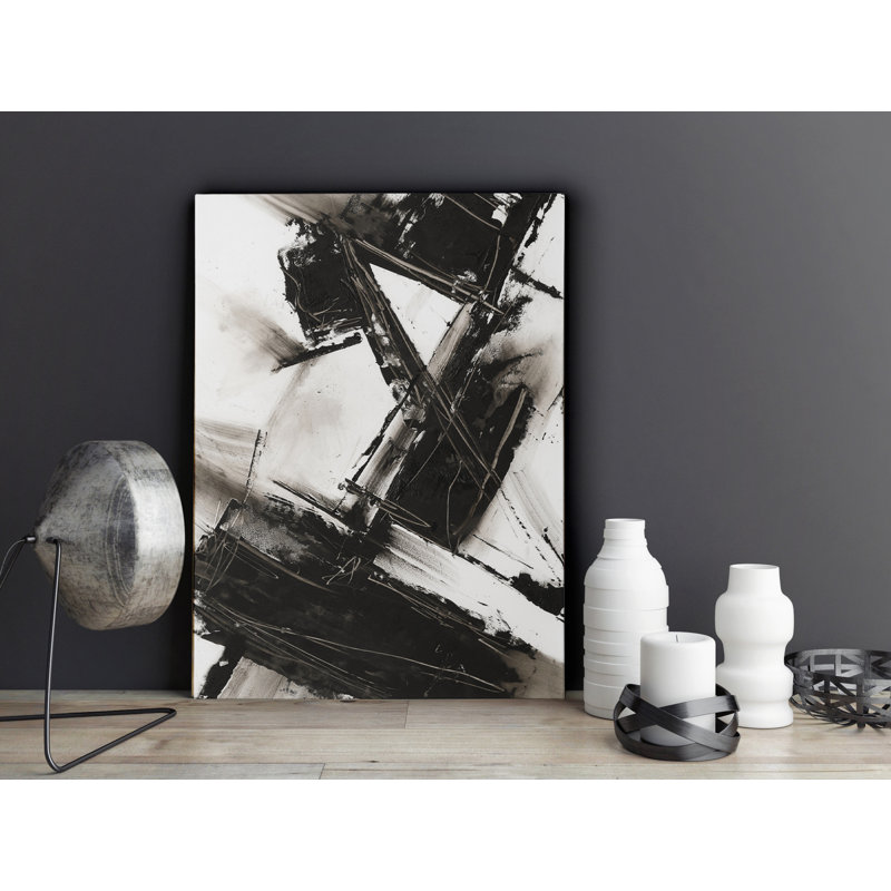« diagonale matrix ii », impression sur toile tendue, H 16 po x l 20 po x P 1,5 po