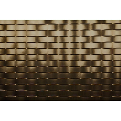 Panneau de dosseret Alv 18 "x 24" aspect métal