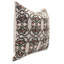 Housses de coussin en lin blanc cassé imprimé Fab Fabine, fait à la main (Hridyavan, rouille)-97419071