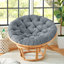 Coussin de siège d'intérieur texturé Papasan-46935570-46935560