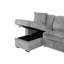 Canapé modulaire moelleux avec canapé-lit en tissu de velours (inventaire NJ)-18335300-18335306