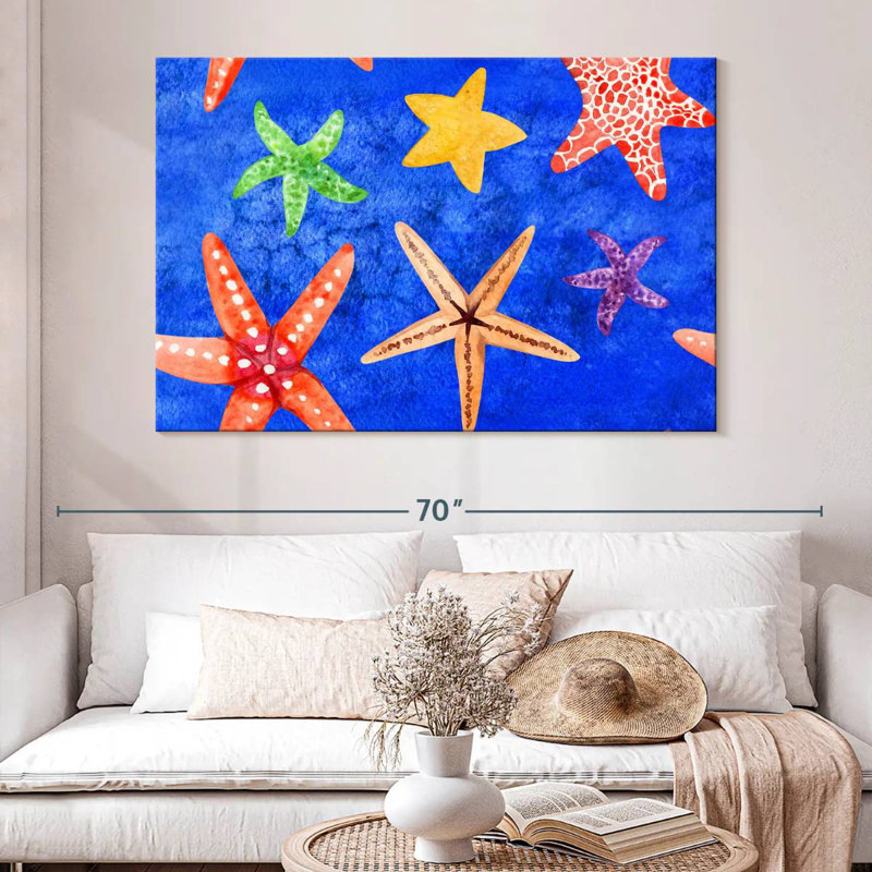 Brampt Underwater Starfish Pattern