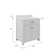 Minnetrista 30'' Single Bathroom Vanity with Marble Top