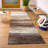 Machine Washable Indoor/Outdoor Chantille ACN2939 Striped Rug-128961501