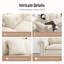 Canapé modulaire de 150 po avec 2 repose-pieds, très grand canapé en U en chenille ou aspect lin avec garniture cloutée-1345440162-1345440169