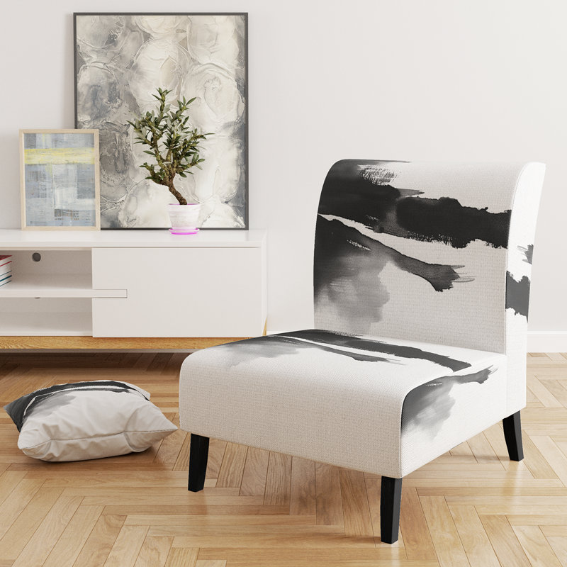 Fauteuil de chambre Abstract Minimalisme, Slipper Armless