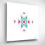 «Watercolor Aztec Art I» par Seven Trees Design, art mural en verre acrylique-304394874