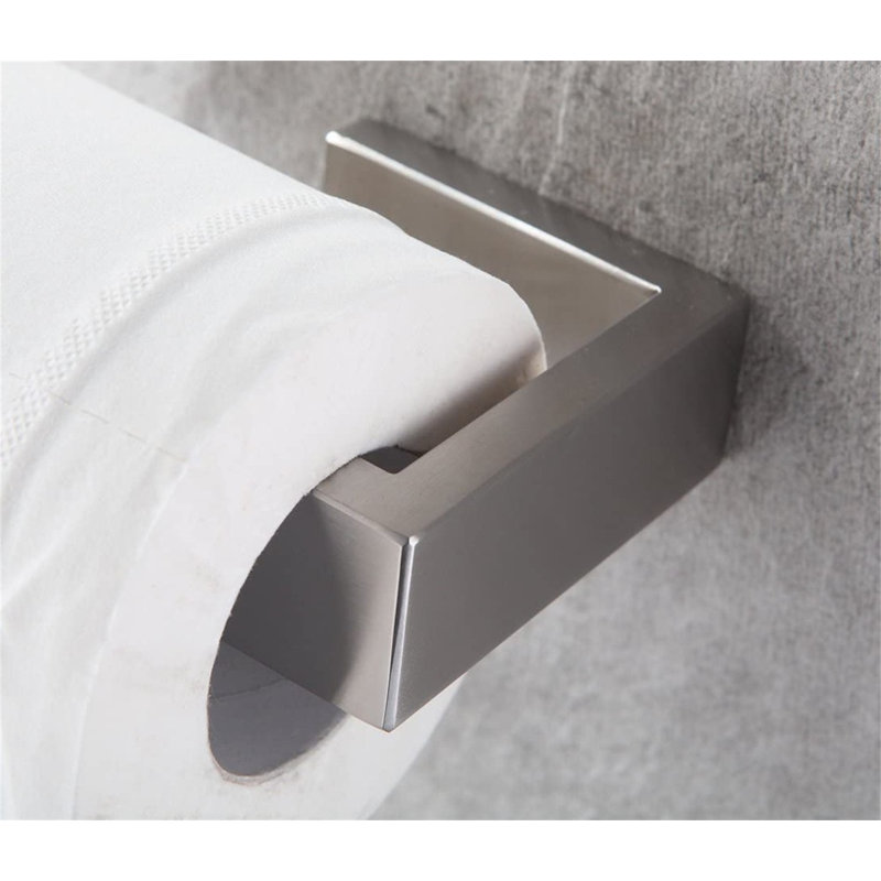 Ensemble de quincaillerie de salle de bain 4 pièces, Nickel brossé