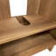 Carter Meuble-lavabo double en teck naturel