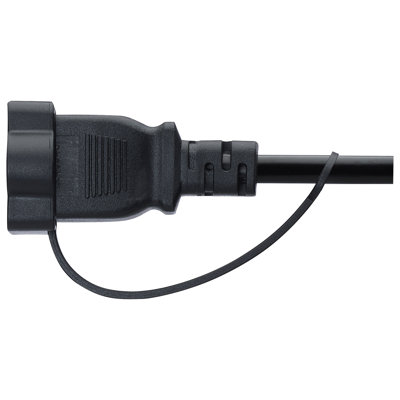 60 Watt LED Commercial String Light 5 Interconnected Lamps 5000K 50 Foot Integrated Cord 120V
