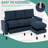  Aadvik 76.4" Upholstered Sofa Chaise-1824328315