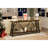 70.9 Inch Extra Long Sofa Table Console Behind Entryway Table Sofa Table With 2 Tier Storage Shelves-311185492