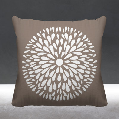 Outdoor Reversible Throw Pillow