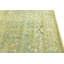 Très grand tapis oriental vert clair 10 x 14