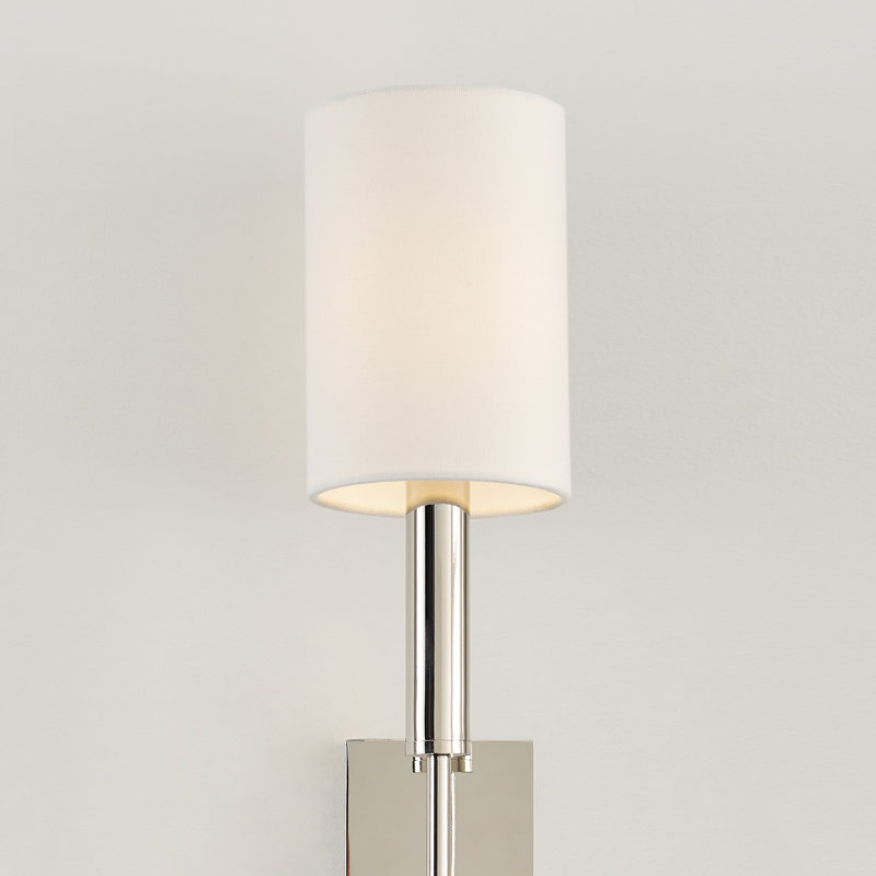 Applique murale Tedder Tail, Nickel poli