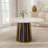 53.14" Modern Round Sintered Stone Dining Table-1954136167