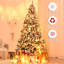Arbre de Noël artificiel pin floqué-51504551