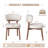 Upholstered Solid Wood Dining Chair-996183621
