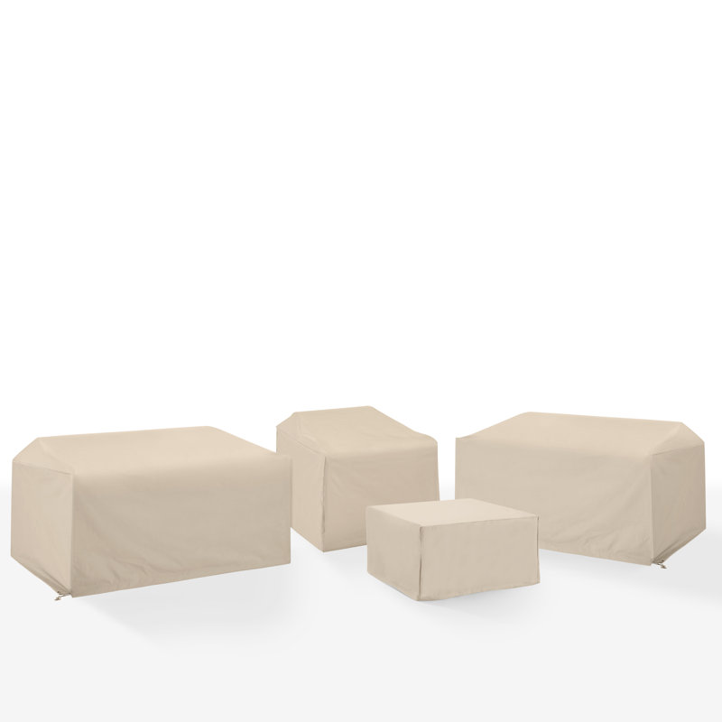 Furniture Covers Outdoor Conversation Set Cover, Tan
