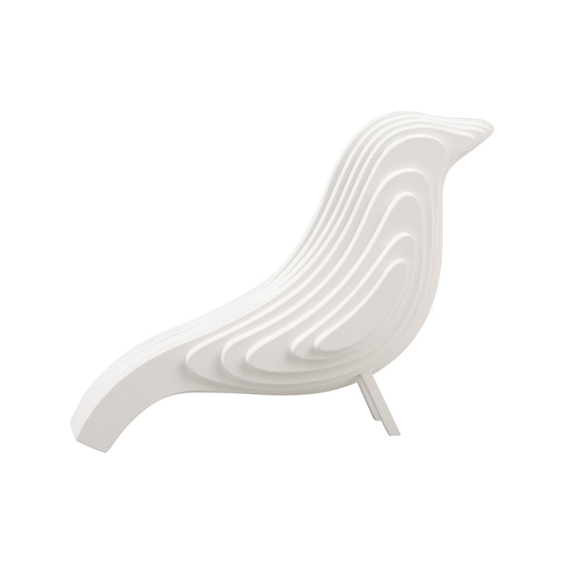 Animals Figurines & Sculptures, White, 21.5cm H x 9cm W x 1cm D