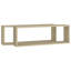 Étagère murale en bois d'ingénierie vidaXL 2/4 / 6x-64500442-35813885