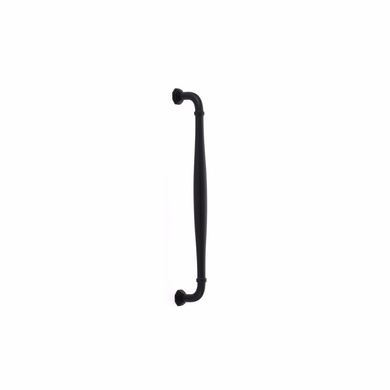 Emtek Freestone Appliance Pull, Flat Black, 12" Center to Center
