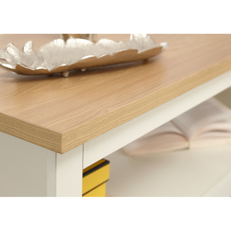 Loretta Sled Coffee Table, Cream