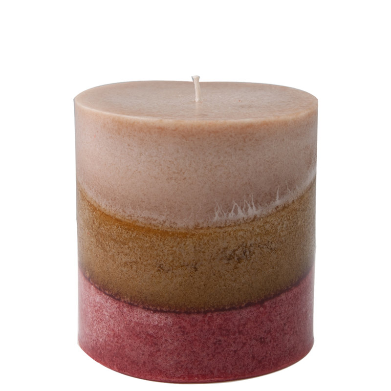 Bougie pilier parfumée High Cotton, H 4 po x l 4 po x P 4 po