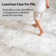 Luxurious Plush White and Gray Faux Sheepskin Rug