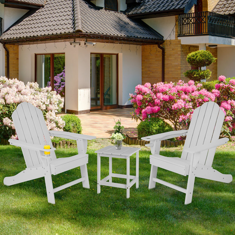 Chaise Adirondack Emest, Blanc