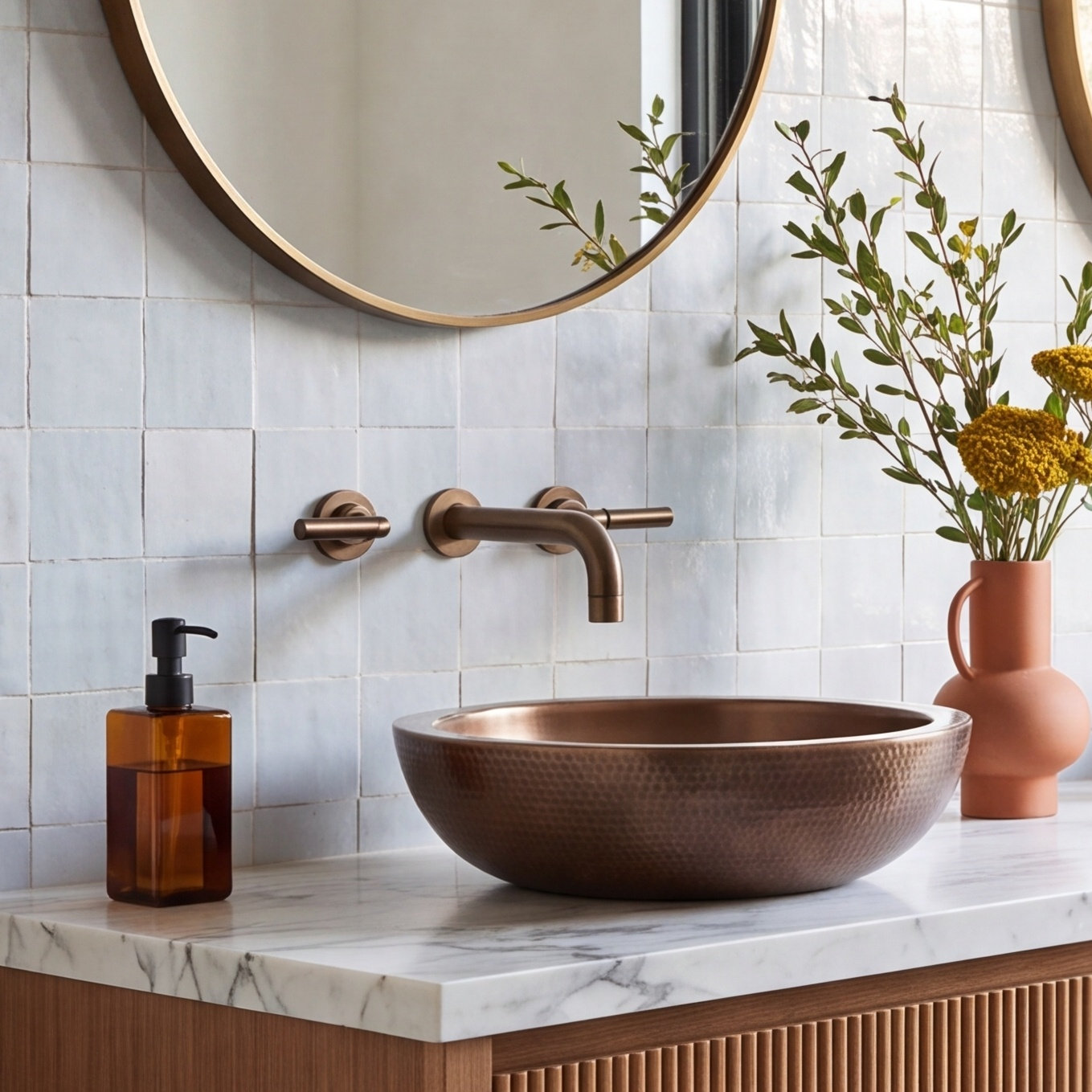 Triton Wall-Mounted Bathroom Faucet