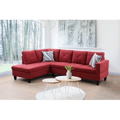Upholstered L-Shaped Sectional