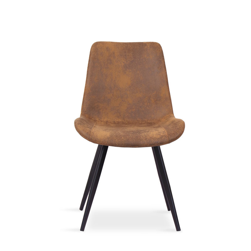Usrey Upholstered Dining Chair, Brown