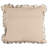 Square Floral Cotton Blend Pillow, Blue
