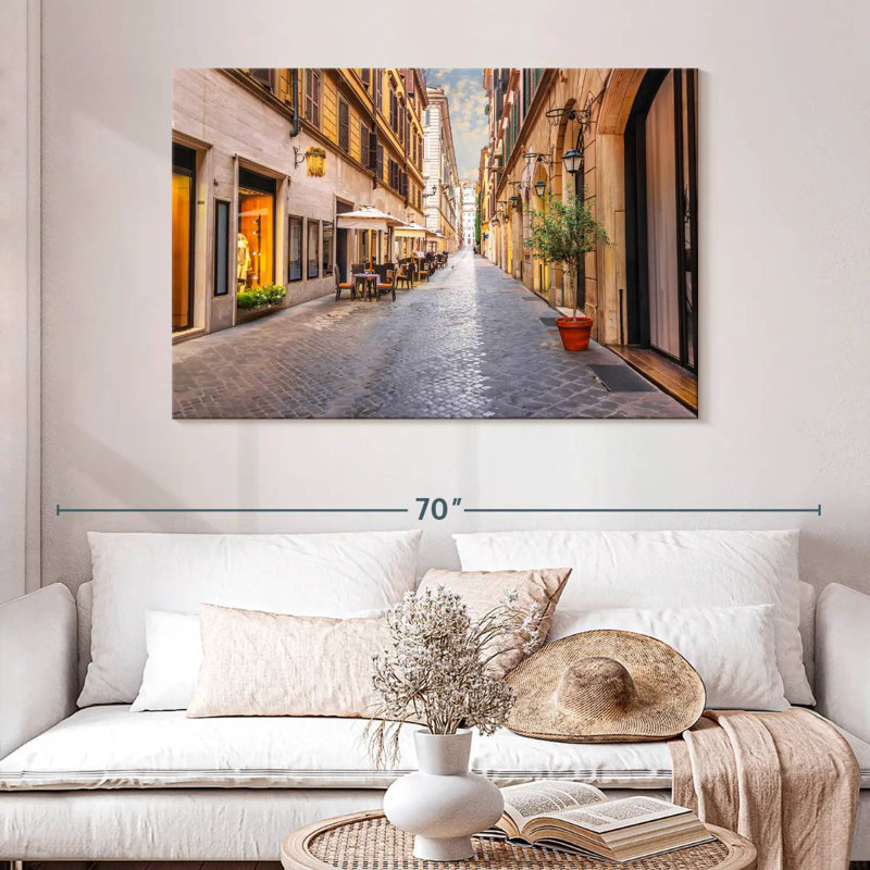 Sireci Via Borgogna Shops, 32" H x 48" W