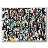 Pollock Wink Print by Angel Estevez