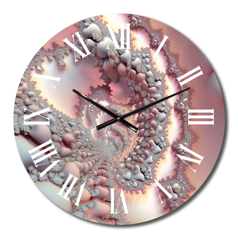 Horloge murale en métal, Moyenne