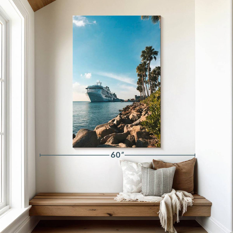 Mehar Aruba Cruise Ship, 51" H x 34" W