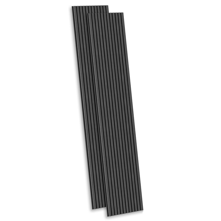 2 PCS (106" x 20.5" Each) 3D Acoustic Slat Wall Panels, Wall and ceiling decorative panels (Set of 2/30.2sq. ft.)