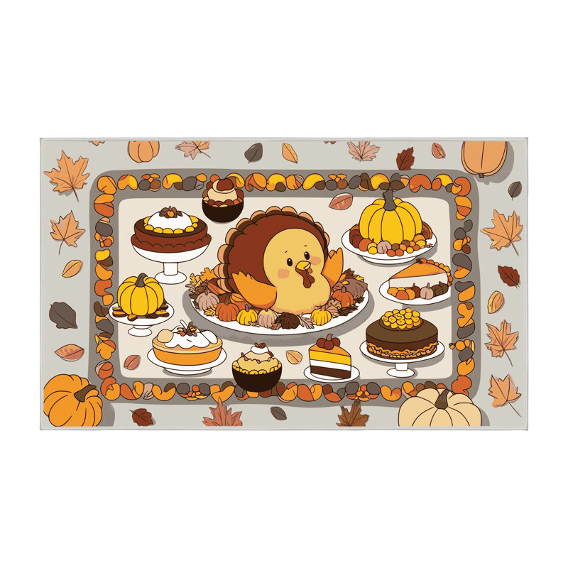 Tapis de Noël East Urban Home, Tapis de couloir 2 pi x 4 pi