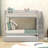 Twin Over Twin Bunk Bed With Trundle And Storage-764015773