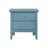 Teal Elegance Nightstand With Drawers