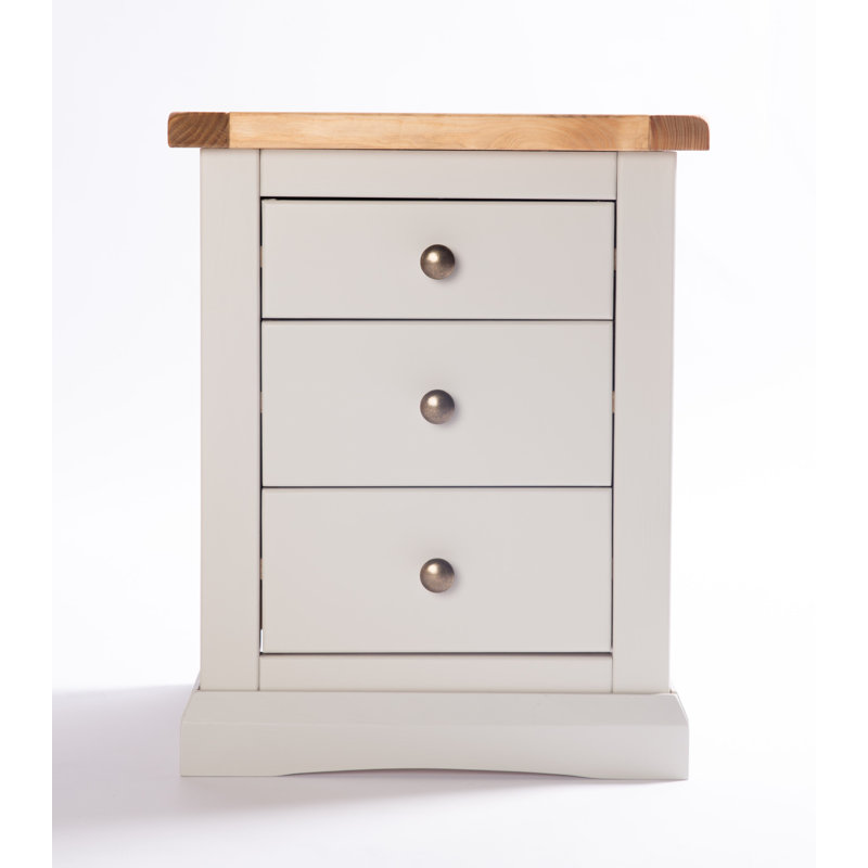 Tiberius 45cm W Plywood / Laminate Board Bedside Table