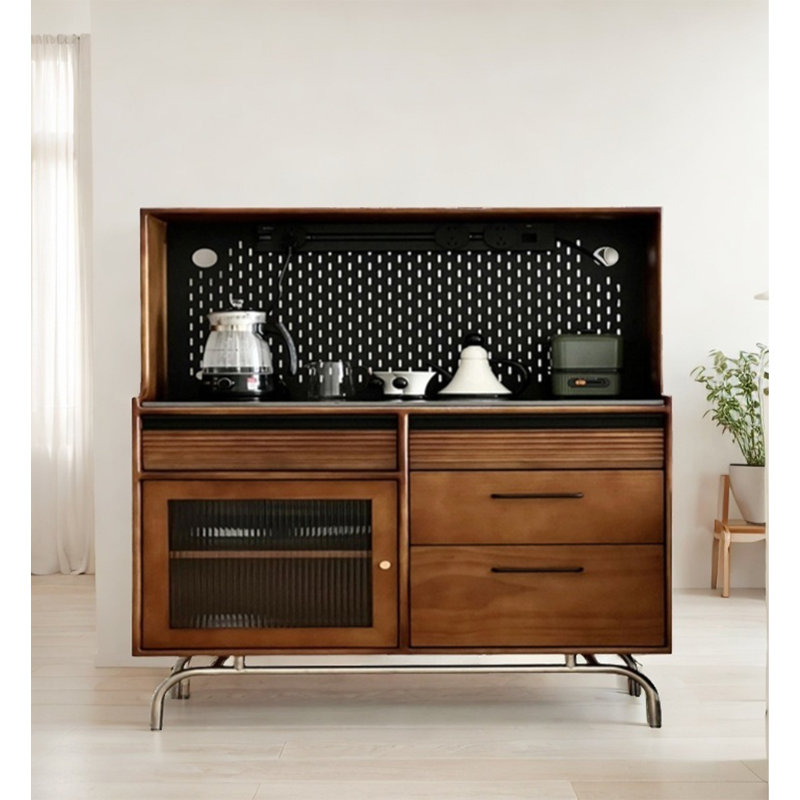 Buffet de rangement en bois massif Modern