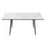 Extendable Metal Base Dining Table-2108697209