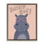Cadre flottant Hippity Hop Hippo, design par Rachel Nieman-1422443243-1422443240