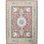 Hand-Knotted High-Quality Red and Beige Area Rug