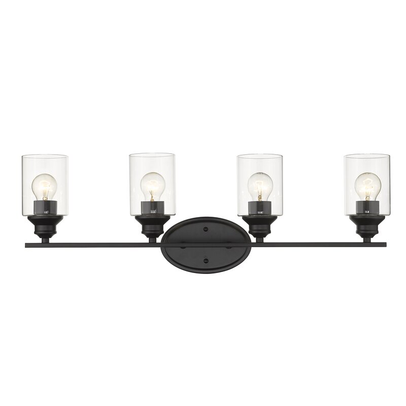 Longshore Tides Powell 4 - Light Dimmable Vanity Light & Reviews | Wayfair