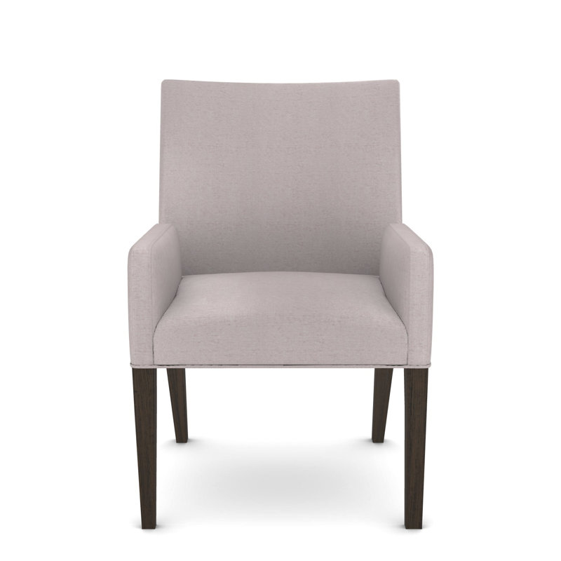 Axis Upholstered Armchair, Nadia Linen, Havana